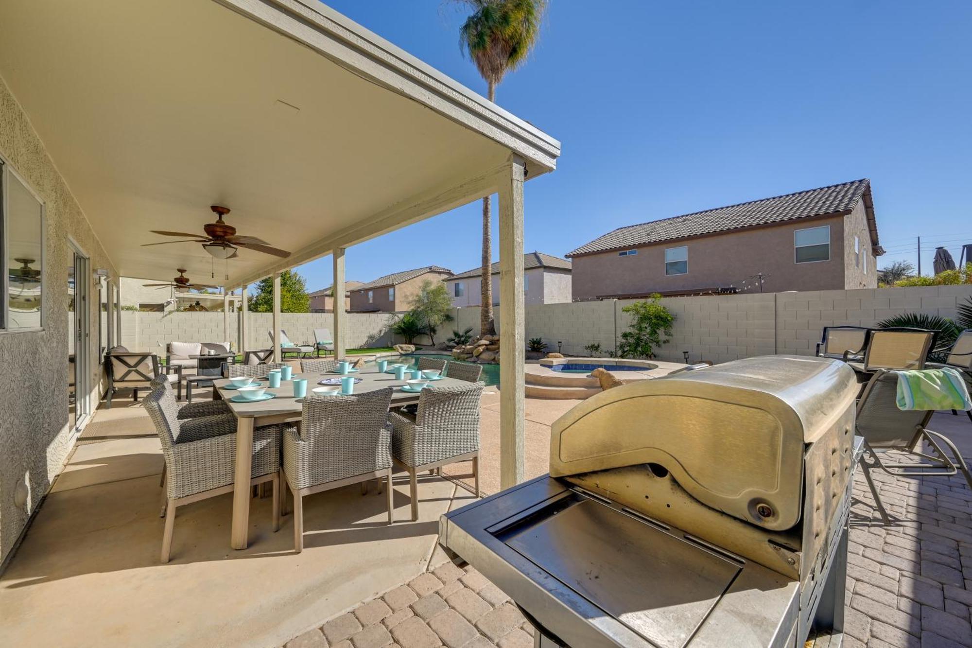 Spacious Arizona Home Pool, 9 Mi To San Tan Mtn Queen Creek Exterior foto